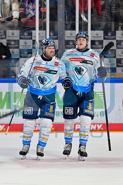 Eishockey, Herren, DEL, Saison 2024-2025, Playoffs Viertelfinale, Spiel 1, Nürnberg Ice Tigers - ERC Ingolstadt, 18.03.2025