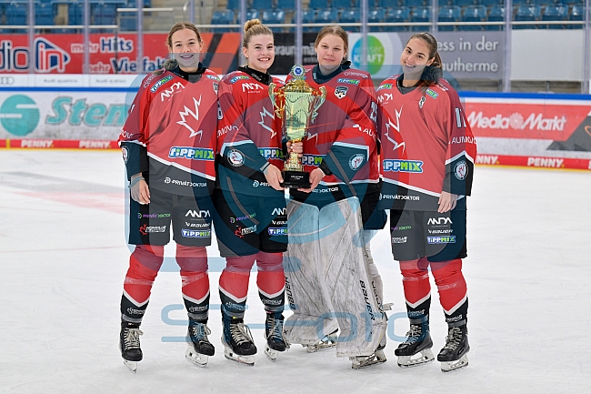 Eishockey, Frauen, EWHL Euro Cup, Saison 2025-2026, Finale, HK Budapest - ECDC Memmingen Indians, 19.10.2025