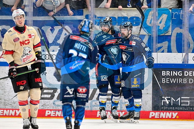 Eishockey, Herren, DEL, Saison 2024-2025, Playoffs Viertelfinale, Spiel 3, ERC Ingolstadt - Nürnberg Ice Tigers, 21.03.2025