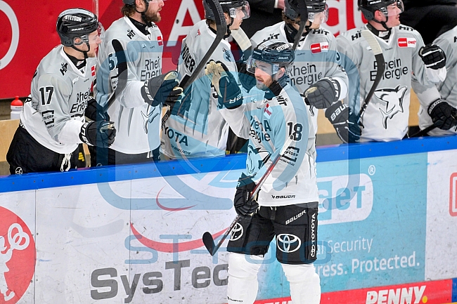 Eishockey, Herren, DEL, Saison 2024-2025, Playoffs Halbfinale, Spiel 3, ERC Ingolstadt - Kölner Haie, 06.04.2025