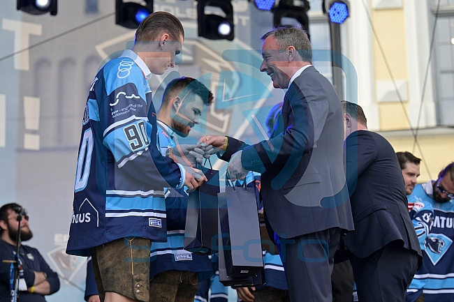 Eishockey, Herren, DEL, Saison 2022-2023, ERC Ingolstadt - Saisonabschlussfeier, 29.04.2023