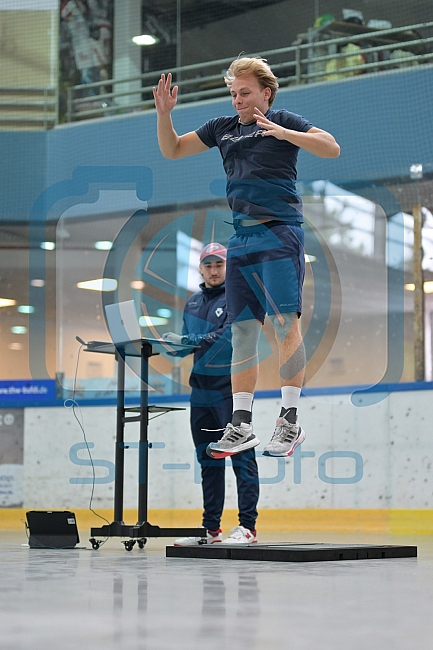 Eishockey, Herren, DEL, Saison 2023-2024, Vorbereitung, ERC Ingolstadt - Leistungstest, 05.08.2023