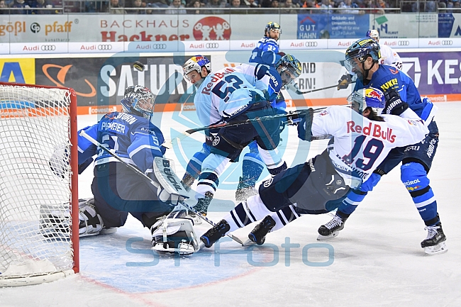 ERC Ingolstadt vs EHC Red Bull Muenchen, Eishockey, DEL, Deutsche Eishockey Liga, Spieltag 40, 07.01.2018