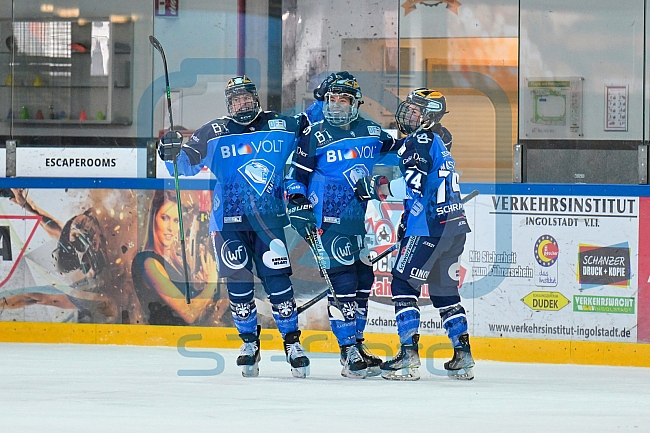 Eishockey, Frauen, DFEL, Saison 2023-2024, ERC Ingolstadt - ECDC Memmingen Indians, 21.01.2024