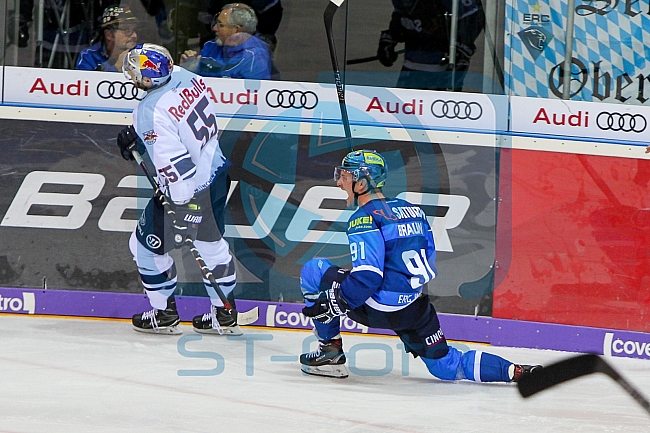 ERC Ingolstadt vs EHC Red Bull Muenchen, Eishockey, DEL, Deutsche Eishockey Liga, Spieltag 17, 27.10.2017