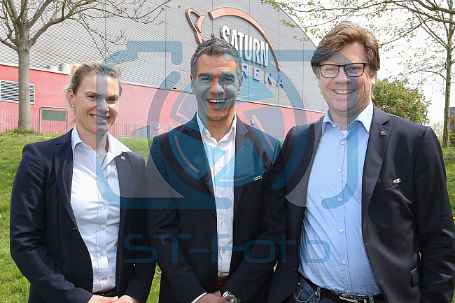 Pressekonferenz - ERC Ingolstadt stellt den neuen Trainerstab fuer die kommende Saison 2015 / 2016 vor