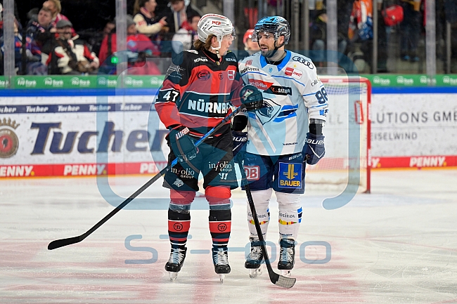 Eishockey, Herren, DEL, Saison 2025-2026, Spiel 39, Nürnberg Ice Tigers - ERC Ingolstadt, 11.01.2026