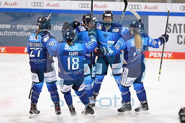 Eishockey, Frauen, DFEL, Saison 2020-2021, ERC Ingolstadt - Mad Dogs Mannheim, 30.01.2021