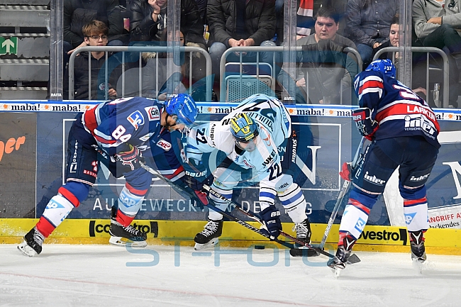 Adler Mannheim vs ERC Ingolstadt, Eishockey, DEL, Deutsche Eishockey Liga, Spieltag 45, 24.01.2018