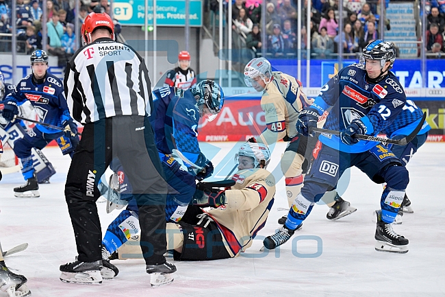 Eishockey, Herren, DEL, Saison 2024-2025, Playoffs Viertelfinale, Spiel 1, ERC Ingolstadt - Nürnberg Ice Tigers, 16.03.2025