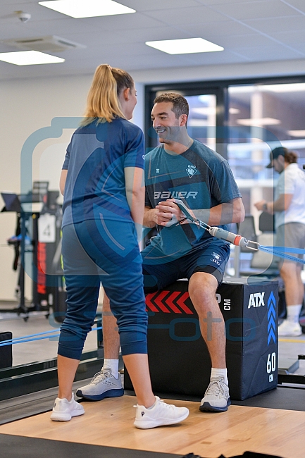Eishockey, Herren, DEL, Saison 2024-2025, ERC Ingolstadt - Fitnesstest, 03.08.2024
