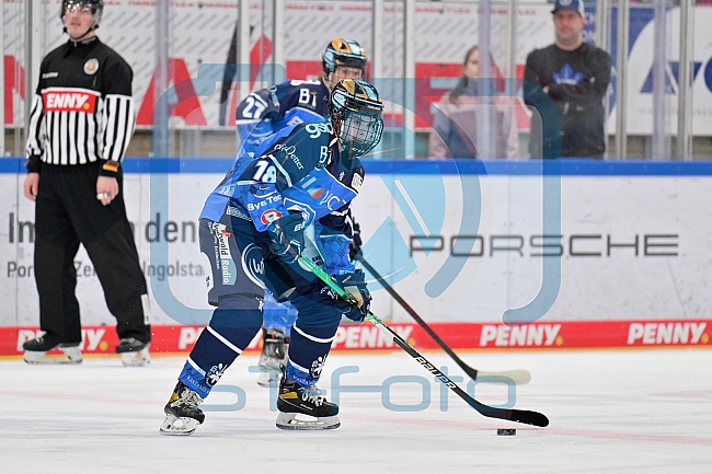 Eishockey, Frauen, DFEL, Saison 2023-2024, ERC Ingolstadt - Mad Dogs Mannheim, 18.02.2024