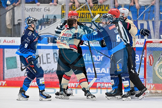Eishockey, Herren, DEL, Saison 2024-2025, Playoffs Viertelfinale, Spiel 3, ERC Ingolstadt - Nürnberg Ice Tigers, 21.03.2025