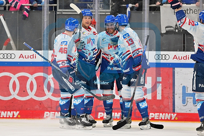 Eishockey, Herren, DEL, Saison 2022-2023, Playoff-Halbfinale - Spiel 3, ERC Ingolstadt - Adler Mannheim, 04.04.2023