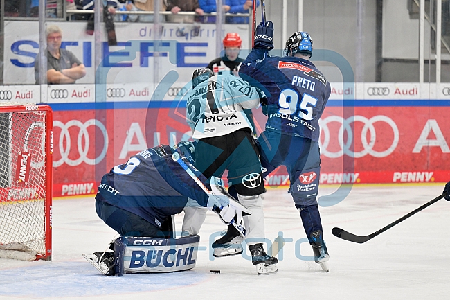 Eishockey, Herren, DEL, Saison 2024-2025, Playoffs Halbfinale, Spiel 5, ERC Ingolstadt - Kölner Haie, 11.04.2025