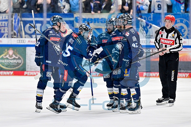 Eishockey, Herren, DEL, Saison 2024-2025, Playoffs Viertelfinale, Spiel 5, ERC Ingolstadt - Nürnberg Ice Tigers, 26.03.2025