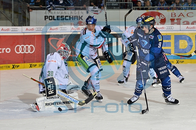 ERC Ingolstadt vs Augsburger Panther, Eishockey, DEL, Deutsche Eishockey Liga, 03.01.2016