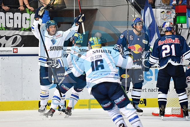 EHC Red Bull Muenchen - ERC Ingolstadt, Eishockey, DEL, Deutsche Eishockey Liga, Spieltag 2, 10.09.2017