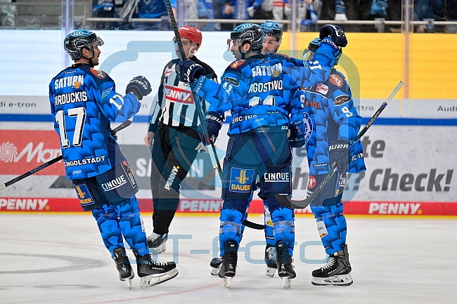 Eishockey, Herren, DEL, Saison 2025-2026, Spiel 23, ERC Ingolstadt - Dresdner Eislöwen, 28.11.2025
