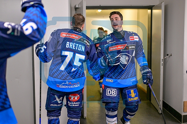 Eishockey, Herren, DEL, Saison 2024-2025, Playoffs Viertelfinale, Spiel 3, ERC Ingolstadt - Nürnberg Ice Tigers, 21.03.2025