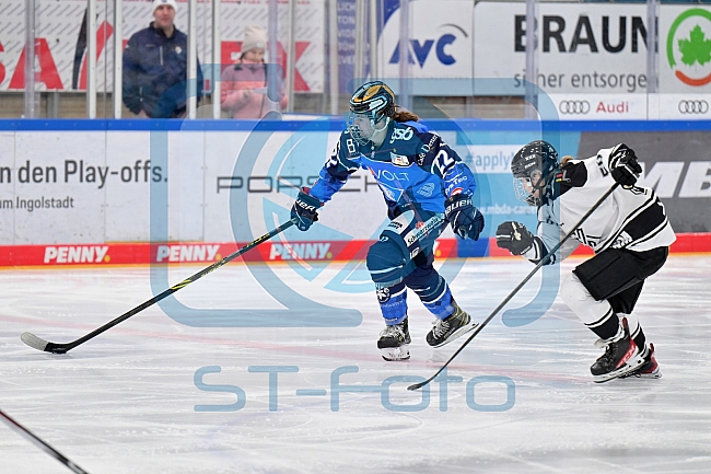 Eishockey, Frauen, DFEL, Saison 2023-2024, ERC Ingolstadt - Amsterdam Tigers, 06.01.2024