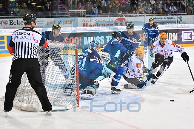 ERC Ingolstadt - Fischtown Pinguins Bremerhaven,, Eishockey, DEL, Deutsche Eishockey Liga, Preplayoff, Spiel 1, 01.03.2017