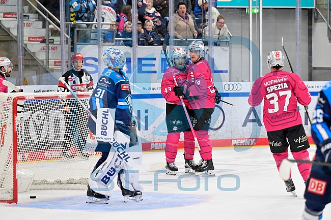 Eishockey, Herren, DEL, Saison 2025-2026, Spiel 11, ERC Ingolstadt - Nürnberg Ice Tigers, 17.10.2025