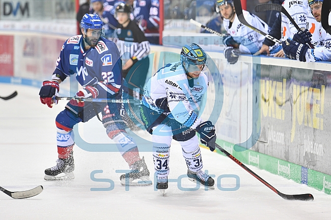 ERC Ingolstadt vs Adler Mannheim, Eishockey, DEL, Deutsche Eishockey Liga, Spieltag 28, 08.12.2017
