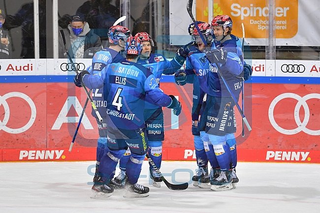 Eishockey, Herren, DEL, Saison 2020-2021, ERC Ingolstadt - Düsseldorfer EG, 05.04.2021