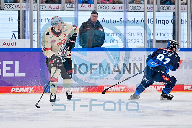 Eishockey, Herren, DEL, Saison 2024-2025, Playoffs Viertelfinale, Spiel 3, ERC Ingolstadt - Nürnberg Ice Tigers, 21.03.2025