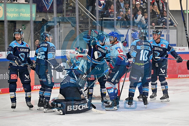 Eishockey, Herren, DEL, Saison 2022-2023, Playoff-Halbfinale - Spiel 3, ERC Ingolstadt - Adler Mannheim, 04.04.2023