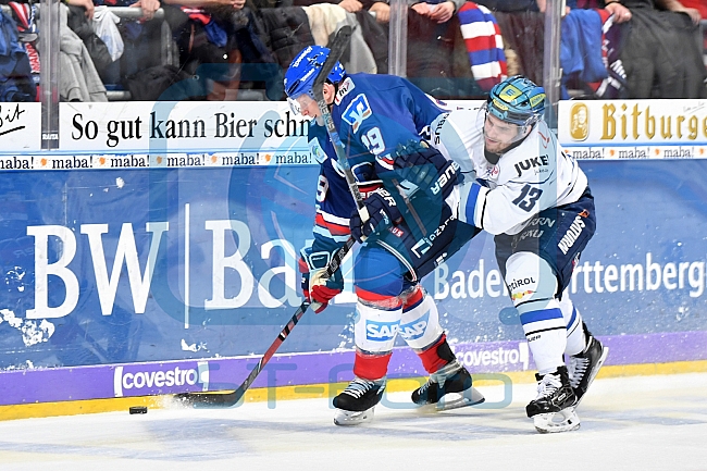 Adler Mannheim vs ERC Ingolstadt, Eishockey, DEL, Deutsche Eishockey Liga, Playoffs, Spiel 2, 16.03.2018