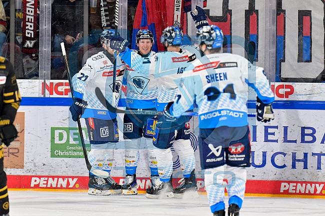 Eishockey, Herren, DEL, Saison 2024-2025, Playoffs Viertelfinale, Spiel 6, Nürnberg Ice Tigers - ERC Ingolstadt, 28.03.2025