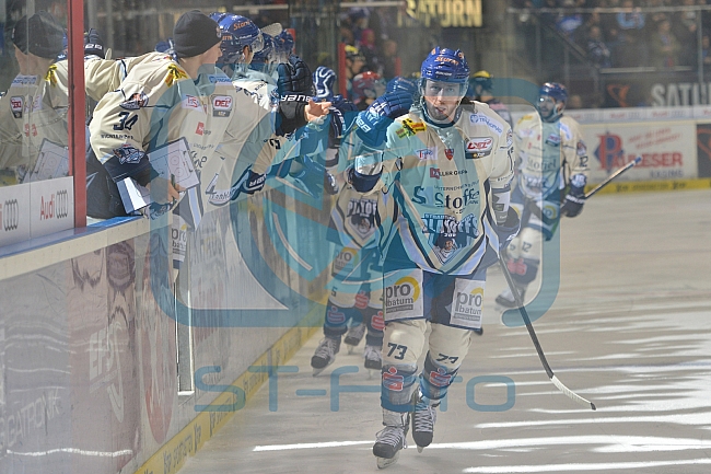 ERC Ingolstadt vs Straubing Tigers, Eishockey, DEL, Deutsche Eishockey Liga, 09.03.2016