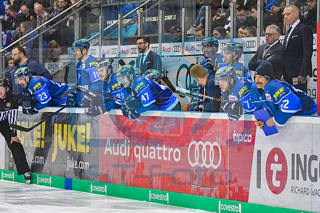 ERC Ingolstadt - Adler Mannheim, Eishockey, DEL, Deutsche Eishockey Liga, Playoffs, Viertelfinale, Spiel 5, 23.03.2018
