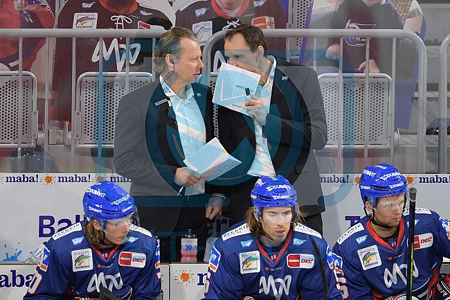 Eishockey, Herren, DEL, Saison 2020-2021, Adler Mannheim - ERC Ingolstadt, 24.01.2021