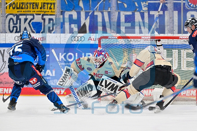Eishockey, Herren, DEL, Saison 2024-2025, Playoffs Viertelfinale, Spiel 3, ERC Ingolstadt - Nürnberg Ice Tigers, 21.03.2025