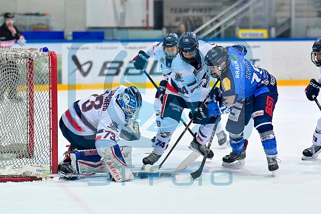 Eishockey, U20, DNL, Saison 2024-2025, Playoffs Halbfinale - Spiel 3, ERC Ingolstadt - Jungadler Mannheim, 22.03.2025