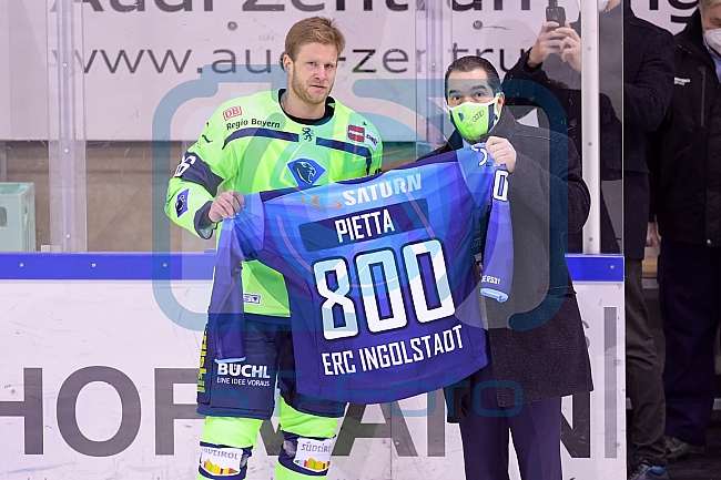 Eishockey, Herren, DEL, Saison 2020-2021, ERC Ingolstadt - Straubing Tigers, 13.02.2021