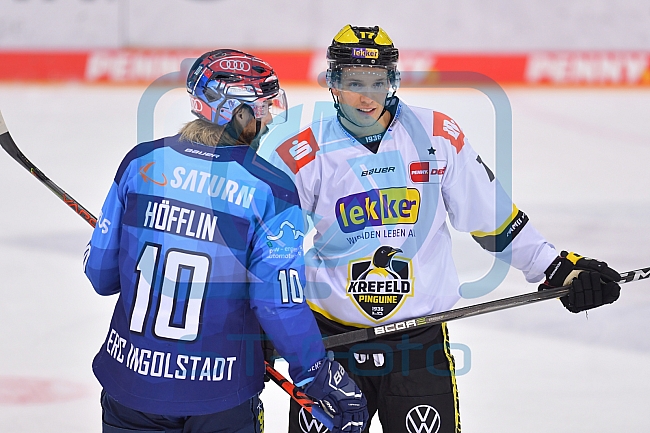 Eishockey, Herren, DEL, Saison 2020-2021, ERC Ingolstadt - Krefeld Pinguine, 22.03.2021