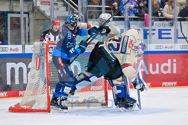 Eishockey, Herren, DEL, Saison 2024-2025, Playoffs Viertelfinale, Spiel 3, ERC Ingolstadt - Nürnberg Ice Tigers, 21.03.2025