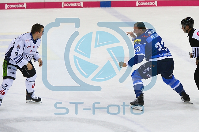 ERC Ingolstadt - Straubing Tigers, Eishockey, DEL, Deutsche Eishockey Liga, Spieltag 1, 01.12.2017