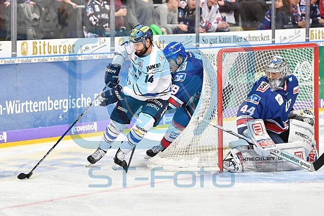 Adler Mannheim vs ERC Ingolstadt, Eishockey, DEL, Deutsche Eishockey Liga, Spieltag 39, 24.01.2018