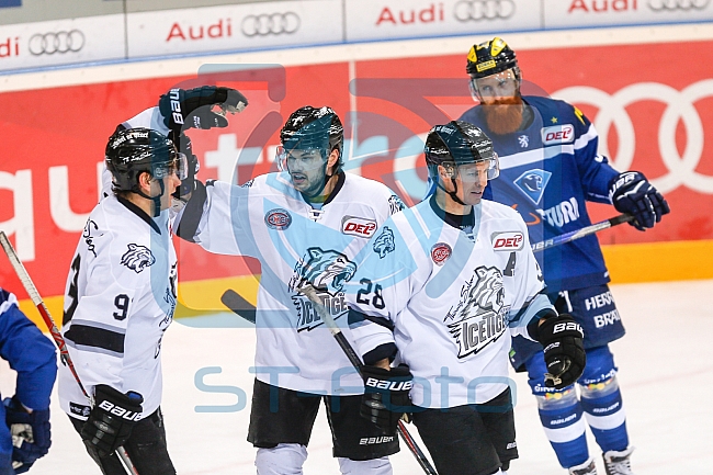 ERC Ingolstadt vs Thomas Sabo Ice Tigers, Eishockey, DEL, Deutsche Eishockey Liga, Spieltag 34,  03.01.2017