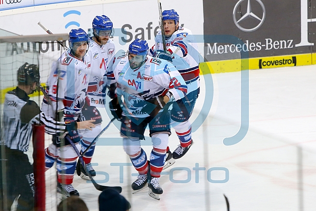 ERC Ingolstadt - Adler Mannheim, Eishockey, DEL, Deutsche Eishockey Liga, Playoffs, Viertelfinale, Spiel 1, 14.03.2018