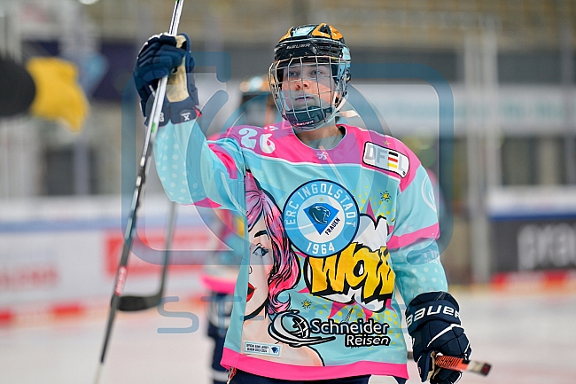 Eishockey, Frauen, DFEL, Saison 2023-2024, ERC Ingolstadt - Mad Dogs Mannheim, 18.02.2024