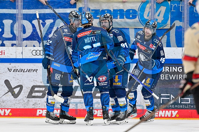 Eishockey, Herren, DEL, Saison 2024-2025, Playoffs Viertelfinale, Spiel 3, ERC Ingolstadt - Nürnberg Ice Tigers, 21.03.2025