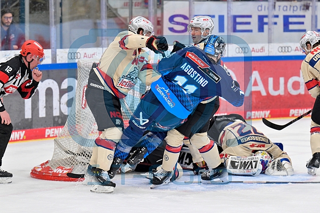 Eishockey, Herren, DEL, Saison 2024-2025, Playoffs Viertelfinale, Spiel 3, ERC Ingolstadt - Nürnberg Ice Tigers, 21.03.2025