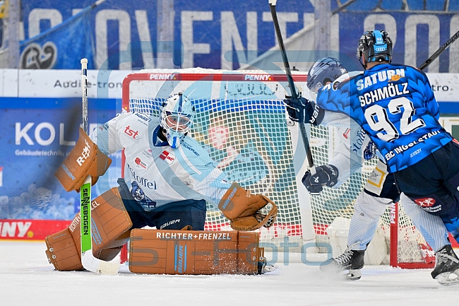 Eishockey, Herren, DEL, Saison 2025-2026, Spiel 7, ERC Ingolstadt - Straubing Tigers, 03.10.2025