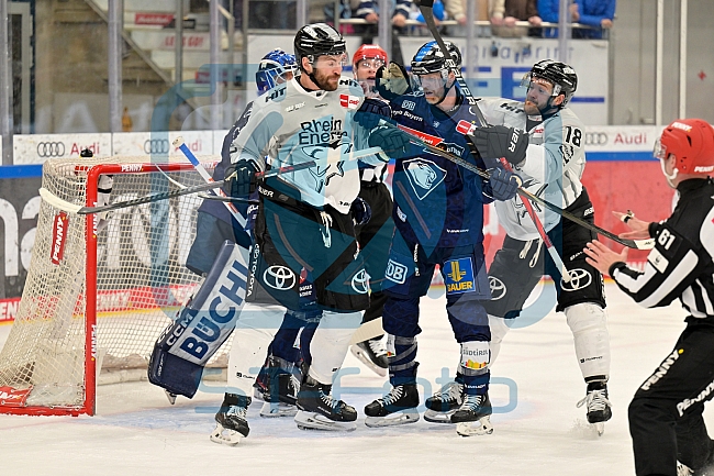 Eishockey, Herren, DEL, Saison 2024-2025, Playoffs Halbfinale, Spiel 5, ERC Ingolstadt - Kölner Haie, 11.04.2025